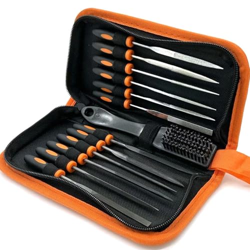 13 Stück Robuster Datei Mit Reinigung Von Pinsel Elegant Für Unterschiedliche Materialformensbedürfnisse von Xanorrg