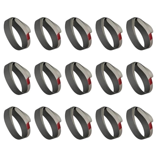 15 Stück Schwarzer Sandgürtel Sortiment 600/800/1000 Körnung 760x25 Mm Geeignet Für Metallholz Kunststoff Glas Trockenes/nasse Schleifgürtel Industriegrad 15 Stück Schwarzer Sandgürtel Sortiment 600/800/1000 Körnung 760x25 Mm Geeignet Für Metallholz Kunststoff Glas Trockenes/nasse Schleifgürtel Industriegrad von Xanorrg