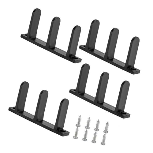 2. Stahlverstärkte Floor Guide Guide Türstrecke Umfasst Hardware Für Die Nahtlose Installation Home Improvement Door Track von Xanorrg