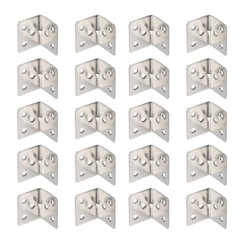 20pcs/Set Edelstahl Regalhalterungshalter von Xanorrg