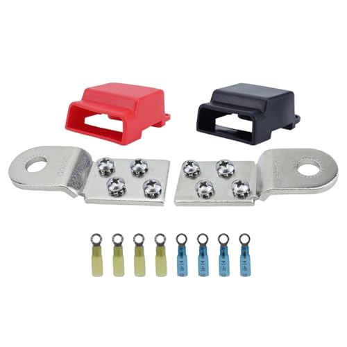 32 V 100A Zinn Gepeppte Messing Busbars Positiv Und 2340 Batterieklemmen Mount Modification Accessoire Für Marine Marine Battery Stecker von Xanorrg