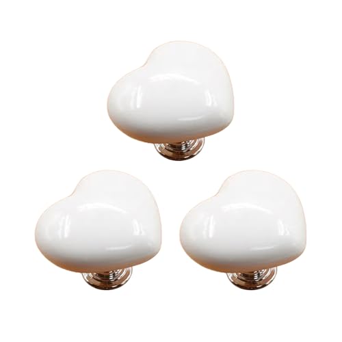 3pcs Schöne Toilettenknopf Herzförmiger Flush Kleber Schöne Pressewerkzeug Bunte ABS Ersatz Bunte Bauchmuskulatur Für Modische Look von Xanorrg