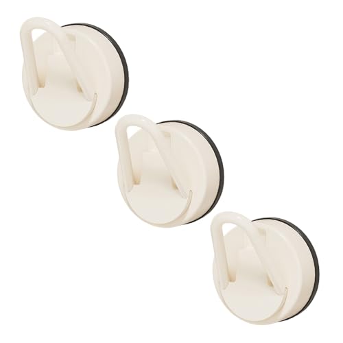 3pieces Saugnapfcup Clip Tragbares Zubehör Für Sicheres Aufhängen In Badezimmern Und Küchen Klare Designs Hakenhalter Baghalterhalter von Xanorrg