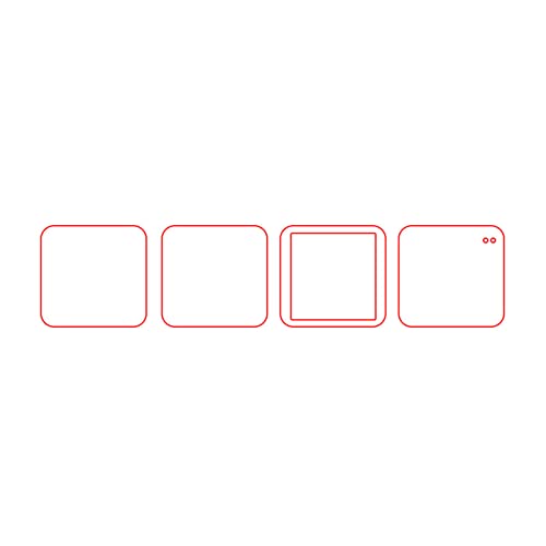 4 Stücke Acryl Teller Leere Teller Shake Plate Acrylmaterial Für Handwerksschüttelteller von Xanorrg