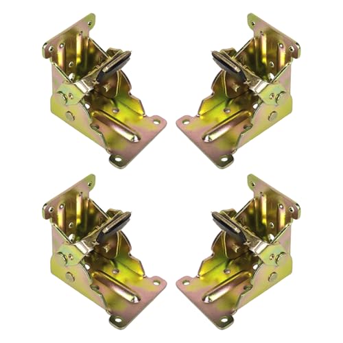 4pcs Selbstverschließscharnier 90 Grad Klapptisch Erweiterung Bracket Möbel Hardware Für Tische Workbenchs Hochleistungsfaltbare Selbstverriegelungsscharniermöbel Hardware 4pcs Selbstverschließscharnier 90 Grad Klapptisch Erweiterung Bracket Möbel Hardware Für Tische Workbenchs Hochleistungsfaltbare Selbstverriegelungsscharniermöbel Hardware von Xanorrg