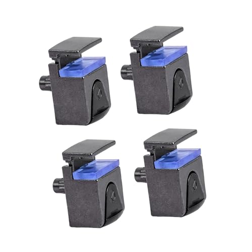 4pieces Verstellbare Glashalter Zineslegierung Klemmen Für 10 12 Mm Glas Für Schränke Und Balkone Täglich Zinklegierungsklammern Geeignet von Xanorrg