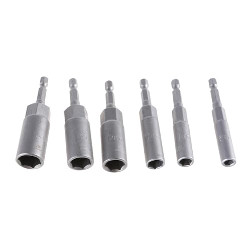 5.5-19 Mm Power Nut Bohrer Bits Werkzeugsatz Steckdosen Schraubenschlüsselschraube 1/4 Treiber Hexagonschlüsselschraube Verlängerung Verlängerter Set 5.5-19 Mm Power Nut Bohrer Bits Werkzeugsatz Steckdosen Schraubenschlüsselschraube 1/4 Treiber Hexagonschlüsselschraube Verlängerung Verlängerter Set von Xanorrg