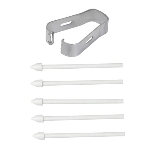 5pcs Ersatzstift Tipps Einschließlich Speicherclip Ergonomisch Für Tablets T860 Verbessert Die Kompatibilitätsersatzspitze Für Den Stift von Xanorrg