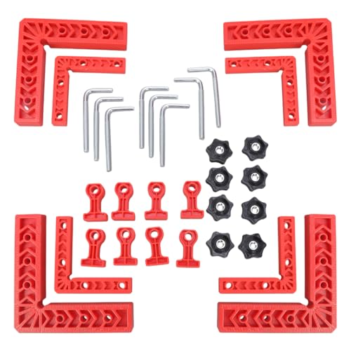 8 SET 90 Grad Eckklemmen Für Holzbearbeitungsprojekte Mit Quick Releases Designs Right Winled Positioning Quadrares Tool Einstellbare Winkelklemmen 8 SET 90 Grad Eckklemmen Für Holzbearbeitungsprojekte Mit Quick Releases Designs Right Winled Positioning Quadrares Tool Einstellbare Winkelklemmen von Xanorrg