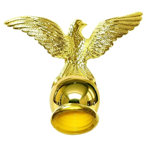 Americans Hawks Fahnenmast Cap Gold Accent Weather Profess Easy Installation Für Standard Fahnenmasten Haltbarkeit Hawks von Xanorrg