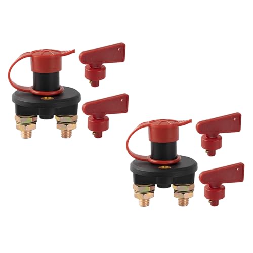 Batterie Trennschalter 12 V 24 V 125A Autoisolator Trennen 2 Positionsausschnitte Für Autoboot Batterie Isolatorschalter Batterie Trennschalter 12 V 24 V 125A Autoisolator Trennen 2 Positionsausschnitte Für Autoboot Batterie Isolatorschalter von Xanorrg