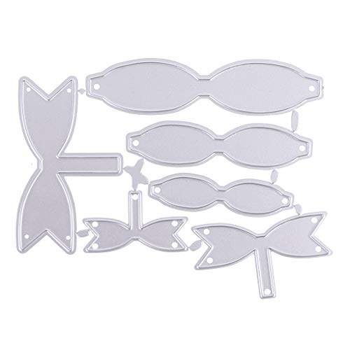 Bowknotform Schneiden Stanze Kohlenstoffstahl Stanze Schnittvorlagen Metall Präge Vorlagen Für Scrapbooking Karten Machen Album Schnittstabs Schablonen Schablonen von Xanorrg