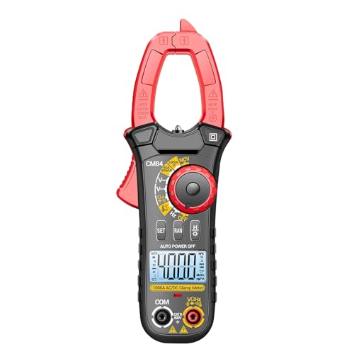 CM84 Multimeter 4000 Zählungen LCD Digitale Klemme Messgerätestrombatterie Betrieben (nicht Enthalten) Strommessung von Xanorrg