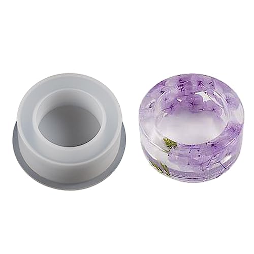 Candlestick Form Flexibler Silikonkerzenhalter Schimmel Für Kerzenständer Kerzenrestick Aromatherapie Ornamente Herstellen Schmuckhandwerksvorräte von Xanorrg