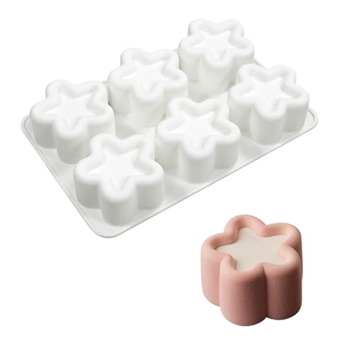 Xanorrg Duft Kerzenform Festival Dessert Formen Konkave Keksformen Silikone Schokoladenkuchenformen Für Backliebhaber Blumförmiges Werkzeug Xanorrg Duft Kerzenform Festival Dessert Formen Konkave Keksformen Silikone Schokoladenkuchenformen Für Backliebhaber Blumförmiges Werkzeug von Xanorrg