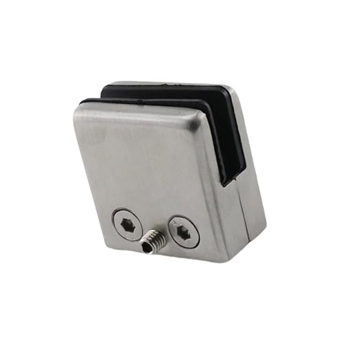 Edelstahlglasklemmen Montagehalterungen Verstellbare Regalhalterungen Für Geländerwandverbindungsklemme Mit Gummidichtungen Geeignet von Xanorrg