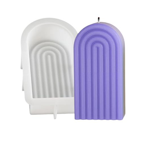 Elegante Designs Silikonform Wiederverwendbares Silikon Für Dekorative Kerzen Und Gipskunst Ornament Multi Funktional von Xanorrg