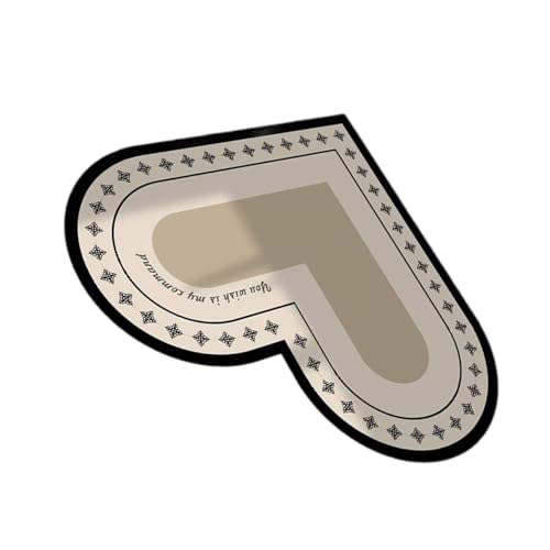 Elegante Herzküchenmatten Mit Nicht Überrutschenden Grip Küchenboden Wasserdicht Und Öldicht Für Hausfutter Dekore Ölsicher von Xanorrg