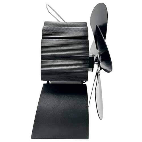 Energieeinsparung 5 Blattofenlüfter Für Holzbrenner Kamine Sogar Wärme Wohnraum Keine Elektrizität Benötigte Wärmeofendventilator von Xanorrg