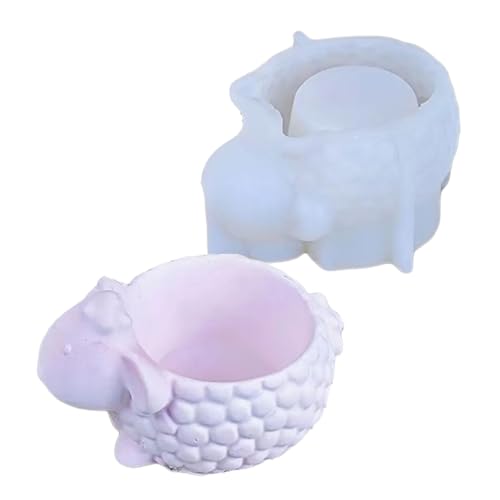 Flexible Blumen Pot Formen Crafting Formen Tierische Form Sukkulente Pflanzgefäße Kerzenhalter Ständer Silikonhalter Flexible Blumen Pot Formen Crafting Formen Tierische Form Sukkulente Pflanzgefäße Kerzenhalter Ständer Silikonhalter von Xanorrg