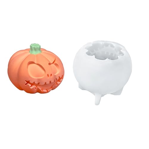 Flexible Silikon Backform Schädel/Kürbisform Halloween Party Decors Crafting Supply Food Grade Easy Reinigungsdesign Geschirrspüler Sicheres Handwerksform Flexible Silikon Backform Schädel/Kürbisform Halloween Party Decors Crafting Supply Food Grade Easy Reinigungsdesign Geschirrspüler Sicheres Handwerksform von Xanorrg