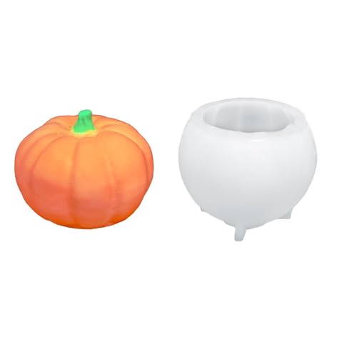 Flexible Silikon Backform Schädel/Kürbisform Halloween Party Decors Crafting Supply Food Grade Easy Reinigungsdesign Geschirrspüler Sicheres Handwerksform Flexible Silikon Backform Schädel/Kürbisform Halloween Party Decors Crafting Supply Food Grade Easy Reinigungsdesign Geschirrspüler Sicheres Handwerksform von Xanorrg