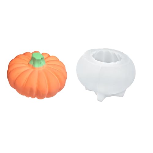 Flexible Silikon Backform Schädel/Kürbisform Halloween Party Decors Crafting Supply Food Grade Easy Reinigungsdesign Geschirrspüler Sicheres Handwerksform Flexible Silikon Backform Schädel/Kürbisform Halloween Party Decors Crafting Supply Food Grade Easy Reinigungsdesign Geschirrspüler Sicheres Handwerksform von Xanorrg