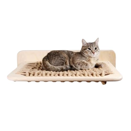 Große Katzen Wandstange Hängematte Mit Naturholzkätzchen Spielen Schlafplattform Für Haustierschlafstange Und Rest SISAL Seilkatzen Bett Große Katzen Wandstange Hängematte Mit Naturholzkätzchen Spielen Schlafplattform Für Haustierschlafstange Und Rest SISAL Seilkatzen Bett von Xanorrg
