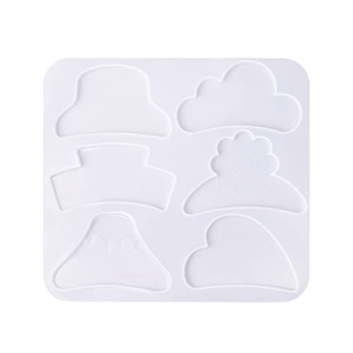 Haarnadelgreifend Clip UV Kristall Epoxidform Bastel Schmuck Gusswerkzeug Haarstift Silikonformform Silikon Kit Bündel Für Anfänger von Xanorrg