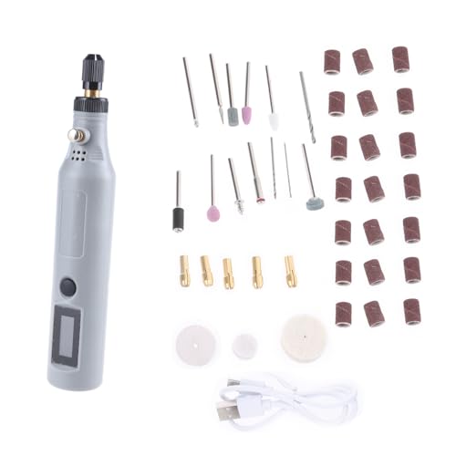 Handheld Digital Mühle Schnitzen Polierwerkzeug 43stücke Mit Digitaler Auslese Für Diyers Enthusiasten Handwerker Hobbyisten LED Battery Mühle Handheld Digital Mühle Schnitzen Polierwerkzeug 43stücke Mit Digitaler Auslese Für Diyers Enthusiasten Handwerker Hobbyisten LED Battery Mühle von Xanorrg