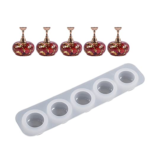 Harznagel Übungsständer Basisform Silikon Rundes Blütenepoxid Für Gusspraxishalter Designs Schimmel von Xanorrg