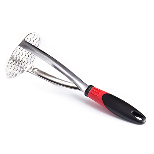 Xanorrg Heavy Duty Potato Masher Küchenwerkzeug Edelstahl Smasher Kochen Und Geräte Metall Ricer Edelstahl Professionelles Werkzeug Einfach Zu Reinigen Ohne Kratzer Guter Grip Xanorrg Heavy Duty Potato Masher Küchenwerkzeug Edelstahl Smasher Kochen Und Geräte Metall Ricer Edelstahl Professionelles Werkzeug Einfach Zu Reinigen Ohne Kratzer Guter Grip von Xanorrg
