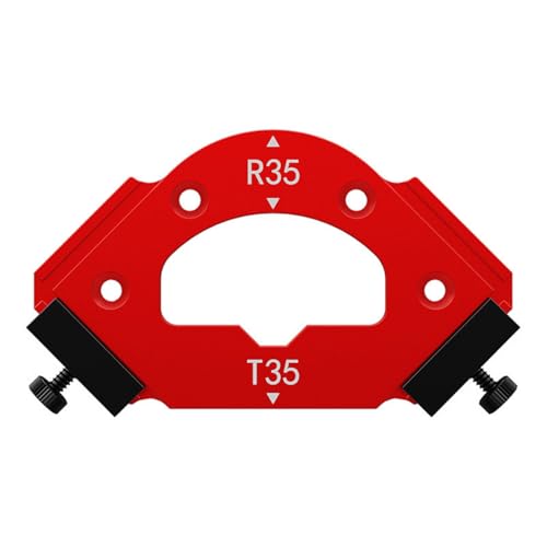 Holzbearbeitung Rundes Eckradius Vorlagen Aluminiumvorlagen Holzbearbeitung Innen Außerhalb Großer Böer Router Tisch Eck Jigs von Xanorrg