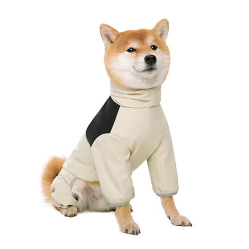Hunde Regen Und Schnee Overalls Mit Kragen Zugang Und Wasserfestes Polyester Für Bequeme Verschleiß Vier Bein Regenmantel Hund Schneejacken Hunde Regen Und Schnee Overalls Mit Kragen Zugang Und Wasserfestes Polyester Für Bequeme Verschleiß Vier Bein Regenmantel Hund Schneejacken von Xanorrg