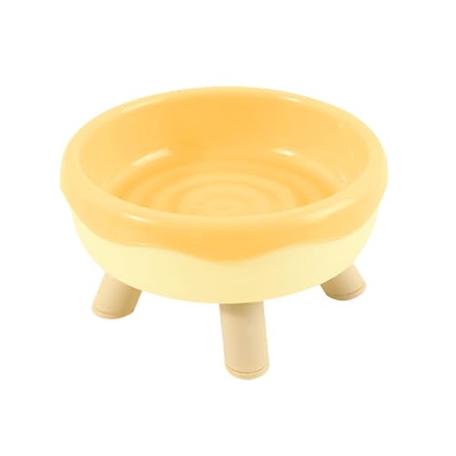 Xanorrg Hunde Schüssel Hochgezogene Katzen Lebensmittel Farbenfrohe Haustier Feeder Feeder Mit Wasserboden Erhöhte Wasserschale Für Katzen von Xanorrg