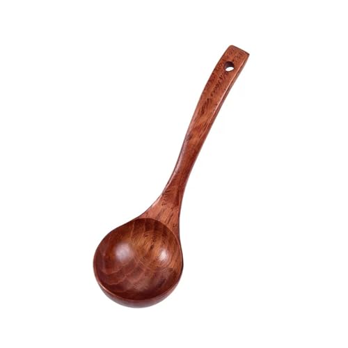 Japanische Massive Holzsuppe Kelle Gebogener Zum Rühren Von Töpfen Und Servieren Von Brei Natürlicher Küche UT Benutzerfreundlicher Holzsuppenlöffel von Xanorrg