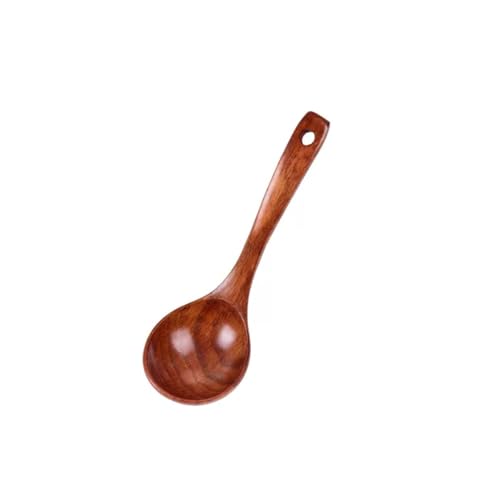 Japanische Massive Holzsuppe Kelle Gebogener Zum Rühren Von Töpfen Und Servieren Von Brei Natürlicher Küche UT Benutzerfreundlicher Holzsuppenlöffel von Xanorrg