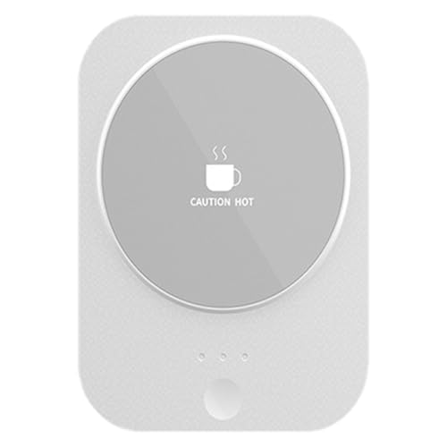 Xanorrg Kaffee Tasse Heizkissen Mit 3 Temperatureinstellung Heizung Getränkwärmlicher Mode Kaffeewärmer Für Büroschreibtischheizung von Xanorrg