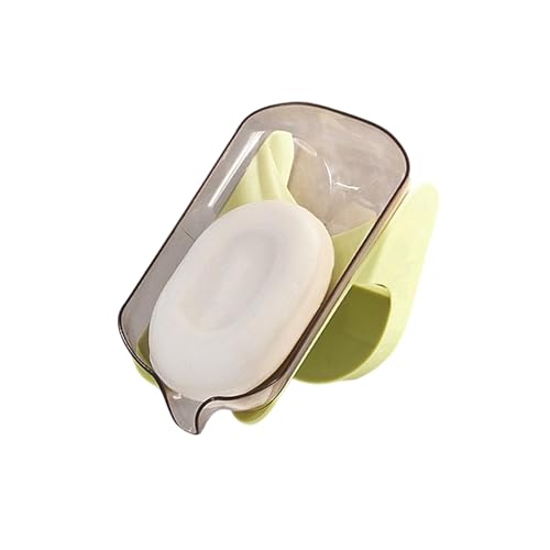 Klebstoff Mount Seifenschale Geneigte Nodrill Badezimmer Küche Raum Sparen Effiziente Drainage Design Badezimmerseife Schüssel von Xanorrg