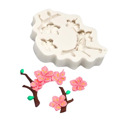 Kuchen Fondant Kekse Und Dessert Dekoration Formen Pflaumen Blüte Kuchen Dekore Silikon Für Funktionelle Back Handgefertigte Seife von Xanorrg