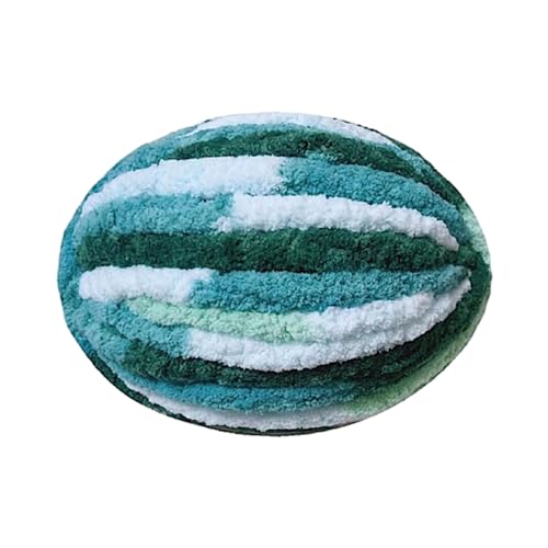 Xanorrg Lebendiges Regenbogengarn Langlebig Und Farbenfroh Für Stricken Von Haustierbett Und Häkeln Handgefertigte Enthusiasten 2 5 cm Dickes Garn Strickdecke von Xanorrg