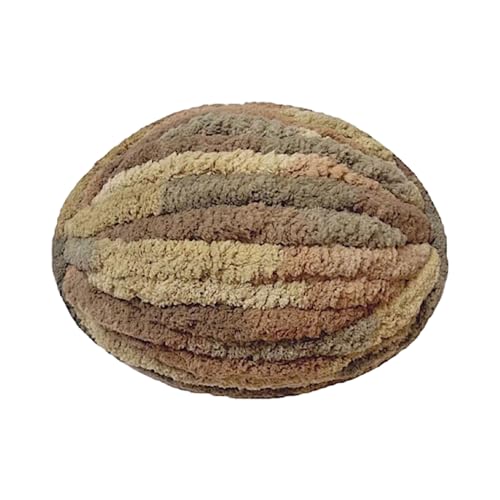 Xanorrg Lebendiges Regenbogengarn Langlebig Und Farbenfroh Für Stricken Von Haustierbett Und Häkeln Handgefertigte Enthusiasten 2 5 cm Dickes Garn Strickdecke von Xanorrg