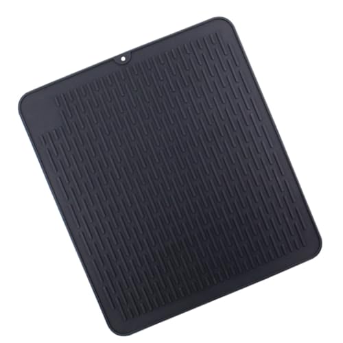 Lebensmittelqualität Silikon Waschbecken Trocknungsmatte Platz Sparende Trocknungsabflussmatte Für Küchengeschirr Und Kochwerkzeug Langlebiger Pad von Xanorrg