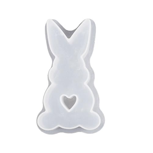 Love Kaninchenkerze Silikon Schimmel Gips Gips Duft Machen Werkzeug Desktop Ornament Exploy Guss Kaninchenform Schimmel von Xanorrg