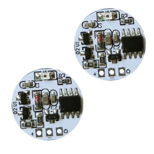 Microwave Light Control Body Detect Board Für LED Glühbirnen Mikrowellensensoren LED Schalterschalter 2PCS Easy Installation Kit von Xanorrg