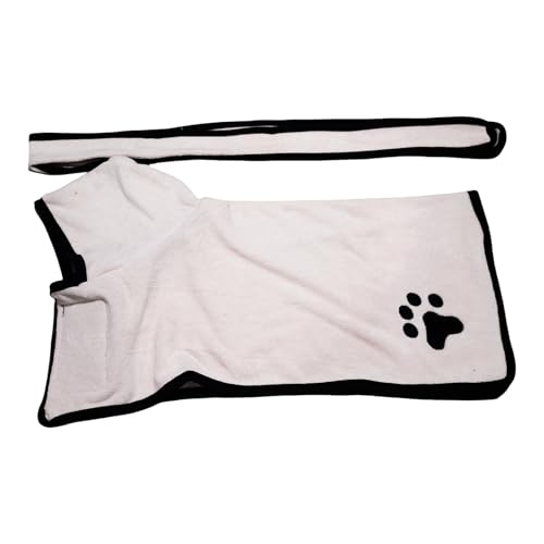 Mikrofaser Haustier Bad Robe Für Hund Halten Sie Haustier Warm Und Schnell Trockene Katzen Badetuch Hohe Absorbierende Hunde Bademantel Badebeläge Pflegeversorgungsversorgung Hunde Trocknungsrobe von Xanorrg