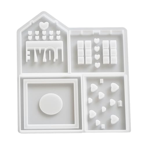 Multifauntale Silikonformen Nachtlicht Ständer Hausform Basteln Epoxidharzformen Ornament Formen Schmuckzubehör Herstellen Multifauntale Silikonformen Nachtlicht Ständer Hausform Basteln Epoxidharzformen Ornament Formen Schmuckzubehör Herstellen von Xanorrg