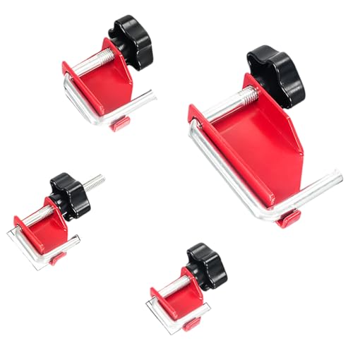 Multiple Größe Korrosions Resistente Klemmen 4 Stück Professionelle Metallbefestigungselemente Für Rohr Und Mechanische Anwendungen Rot Identifikationsklemme Set von Xanorrg