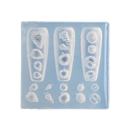 Nägel Kunstform Silikon Vorlage Nägel Entwerfen Werkzeug Lebensmittel Thema Handgemachte Formen Für Maniküre Kreation Nagel Charme Stempel von Xanorrg
