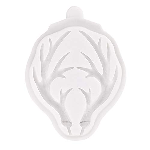 Niedliche Hirschhorn Silikonform Zum Herstellen Von Barrettes Geweih Haarklammern Epoxidharzform Kinder Erwachsener Cosplay Stütze Backformen Für Ofenluft Frittierzylinder Für Kuchen Brot Formen von Xanorrg